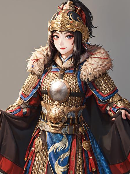 Qige中国甲胄-明-山文甲（Ming,Mountain Pattern Armor - v1.0 